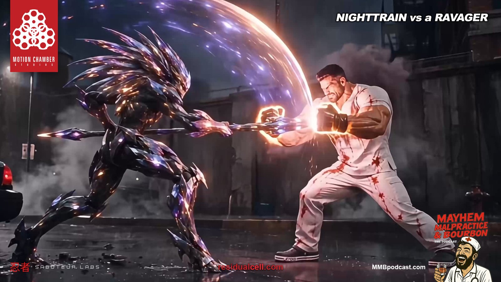 NIGHTTRAIN vs a Resonance Guard: Ravager